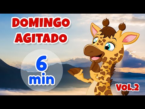 Domingo Agitado Vol.2 - Giramille 6 min | Desenho Animado Musical