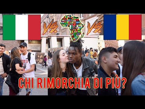 Italiano VS Africano VS Rumeno - Chi prende più BACI dalle RAGAZZE vince!