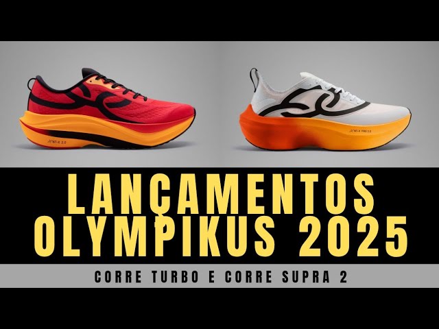 LANÇAMENTOS OLYMPIKUS 2025 | BORA CORRER, GALERA