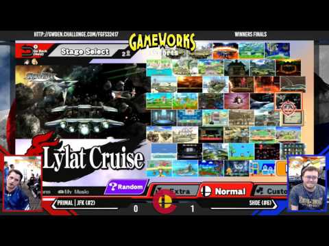 For Glory Friday 87 - Primal|JFK (Yoshi, Bayonetta) Vs. Shoe (Zero Suit Samus) - Winners Finals
