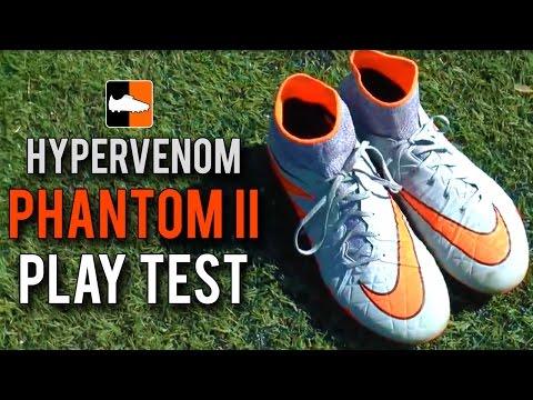 Nike Hypervenom Phantom II Play Test - Silver Storm Pack