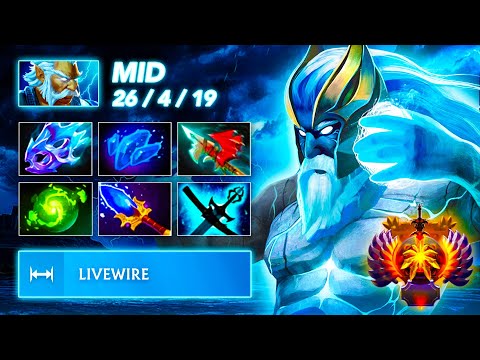 [7.39d] WRATH OF GOD! - Zeus MID | Full Gameplay Dota Class