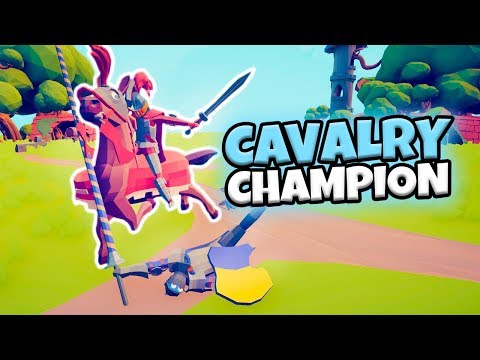 CAVALRY CHAMPION 1 VS 1 EVERY UNIT | TABS MODDED GAMEPLAY