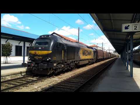 Comboios em Vilar Formoso - 14abr22