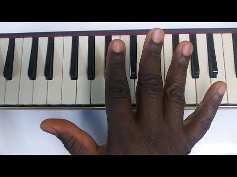 Melodica lesson for beginners :  All  major scales and fingerings