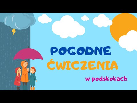 Pogodne ćwiczenia W PODSKOKACH  |  RYTMIKA DLA DZIECI