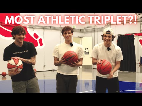 WHICH TRIPLET IS THE BEST ATHLETE?!