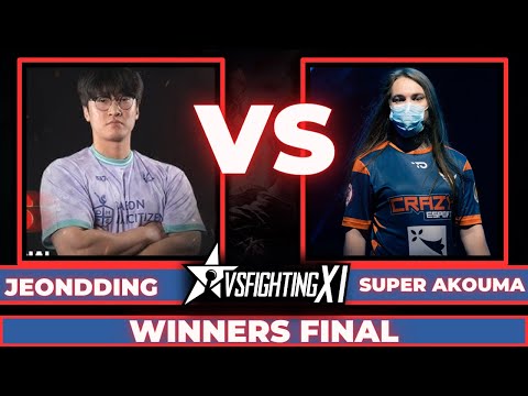 Super Akouma (Akuma) vs Jeondding (Eddy) - Winners Final - TWT 2023 VS Fighting XI - Tekken 7  Top 8