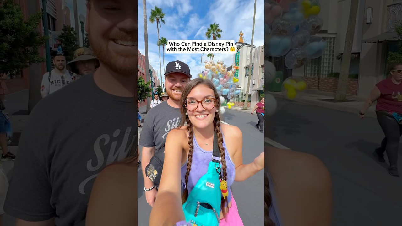 Most Disney Characters on a Pin Wins 🤫 #disneyworld #waltdisneyworld #wdw #disney #disneyparks