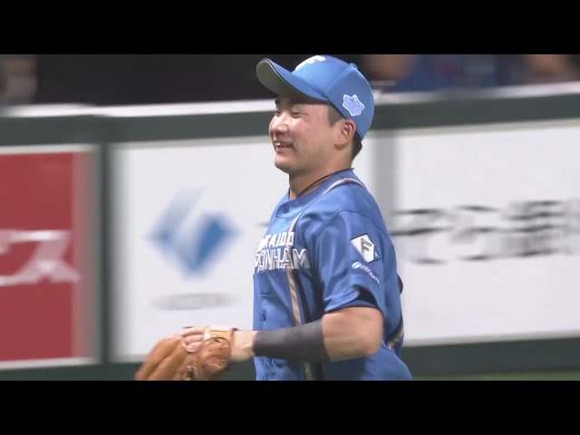 【4回裏】ジャンプで魅せた!! ファイターズ・山縣秀 流れを呼び込む好プレー!! 2025年7月2日 福岡ソフトバンクホークス 対 北海道日本ハムファイターズ