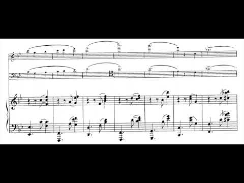 Anton Arensky plays his piano trio No.1 in D minor Op.32 fragments from 1-3 movements (1894)