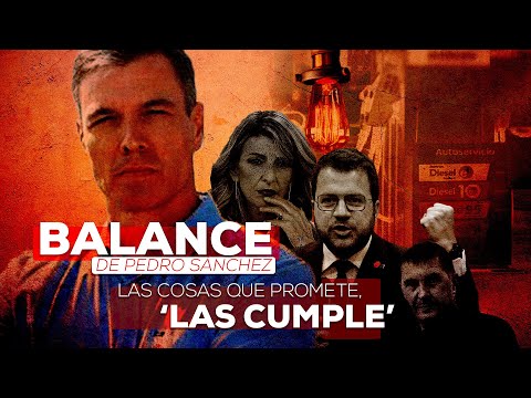 El balance del curso político de Sánchez