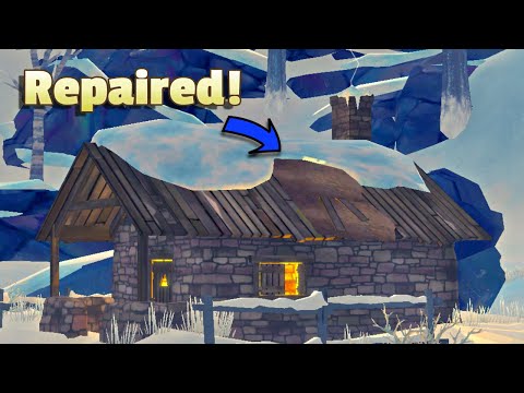 Mountaineer's Hut Roof Repair [Tutorial] | The Long Dark