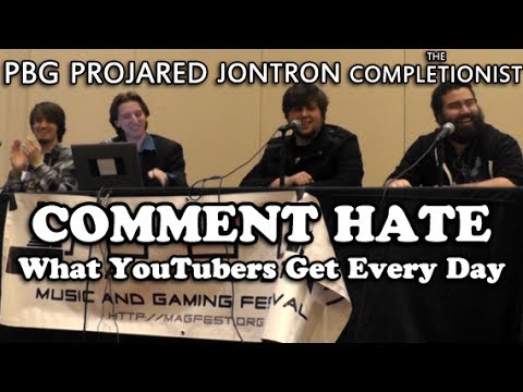 Comment Hate - PBG, ProJared, JonTron & The Completionist (MAGFest 12)