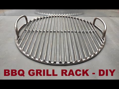 HEAVY DUTY ROUND BBQ GRILL RACK - DIY