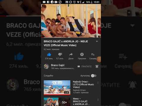 BRAC GAJIC x ANDRIJA JO-nidje VEZE(Official Music Video