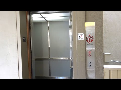 Could've Been Glass! Modded Dover Hydraulic Elevator-Sutter Place Condominiums-Sacramento, CA