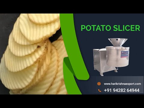 Potato Slicer Machine