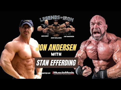 Jon Andersen and the World's Strongest IFBB Pro, Stan Efferding [Legends of Iron Episode 4]