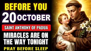 WHEN YOU CANNOT SLEEP FROM WORRY — PRAY THIS TO SAINT ANTHONY OF PADUA BEFORE BED 💖