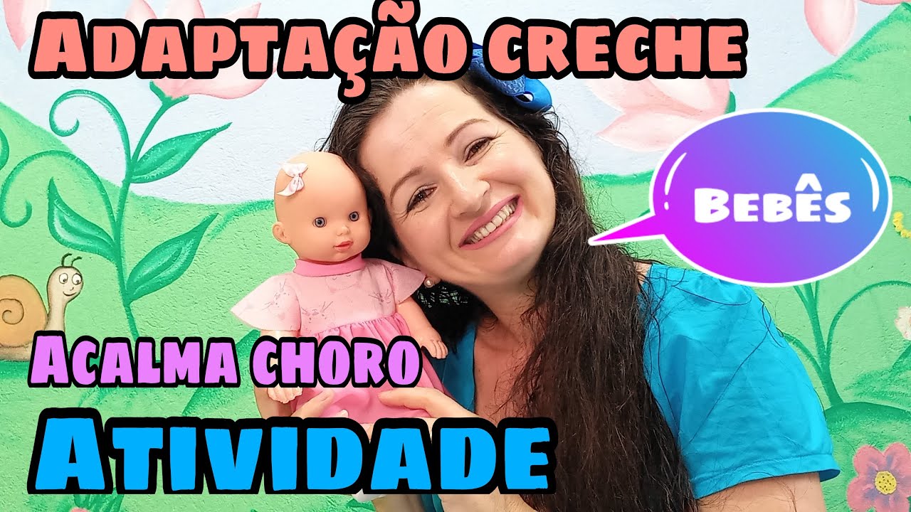 Atividade de ADAPTAÇÃO para acalmar BEBÊS.
