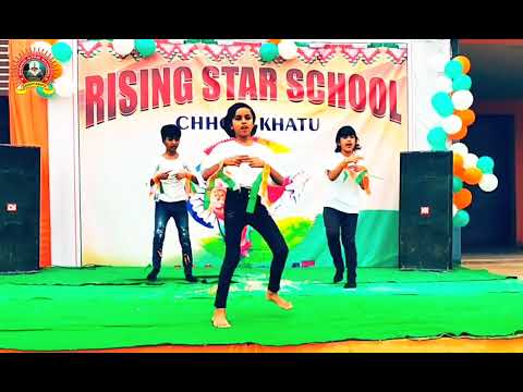 Tere waste falak se ! Dance by lochana  class 5th ! independence day dance