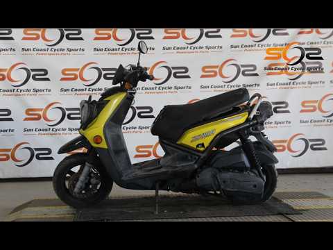 09-15 Yamaha Zuma YW125 Front Suspension Forks Set STRAIGHT 5S9