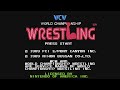 20 Mins Of WCW World Championship Wrestling Intro US NES