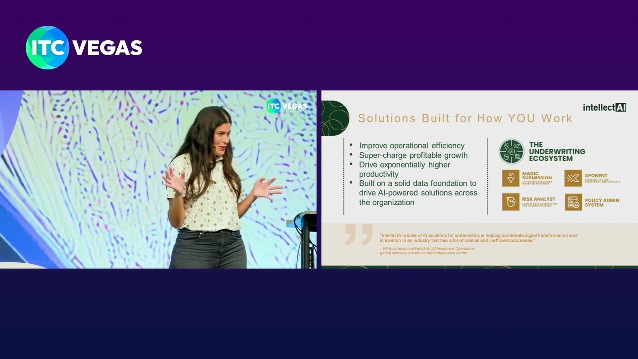 IntellectAI Product Demo at ITC 2025