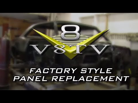 Camaro Restoration Factory Style Quarter Panel Replacement Video at V8 Speed & Resto Shop