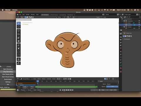 Blender 2.90 Grease pencil Sculpting and Editing Tips
