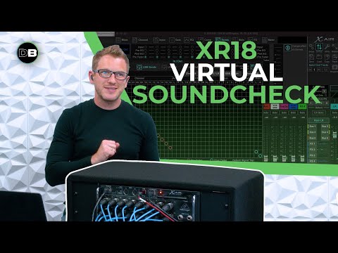 Behringer XR18 Virtual Sound Check