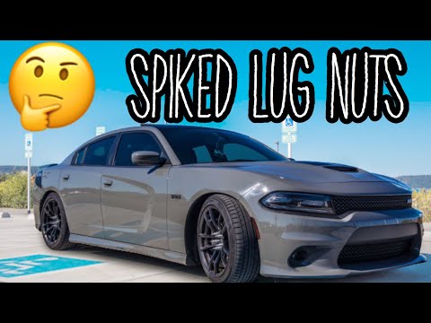 I FINALLY INSTALLED SPIKED LUG-NUTS ON MY DAYTONA 392 | MOPAR