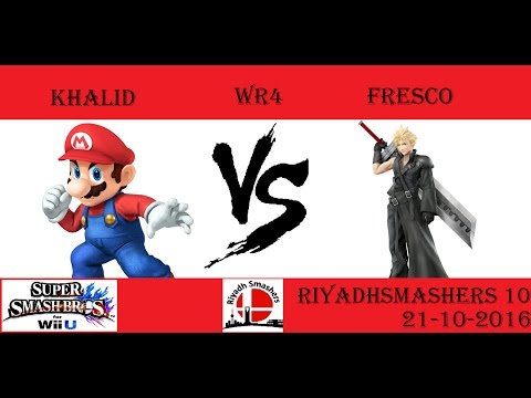 RS10 - Khaled (Mario/Cloud) VS FRESCO (Cloud/Yoshi) - Winners Round 4