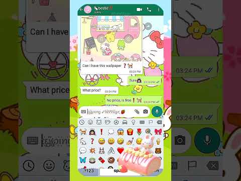 Pov: Bestie want cute wallpapers but free 🆓|Whatsmock ☕|#fakechat #shortsvideo