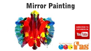 Learn How to Paint Mirror Butterfly Paintings for Preschool and Primary Schools - FAS Paints