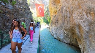 Exploring Saklıkent Canyon in Fethiye Muğla Tür