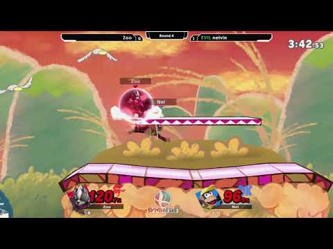 Smash Ultimate: Zoo (Wolf) V EVIL | nelvin (Diddy Kong) - Synthesis 2 Tournament SSBU