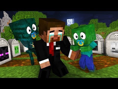 Monster School : SAD RIP HEROBRINE CHALLENGE - Minecraft Animation