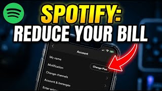 How to Reduce Charges with Spotify - Step By Step