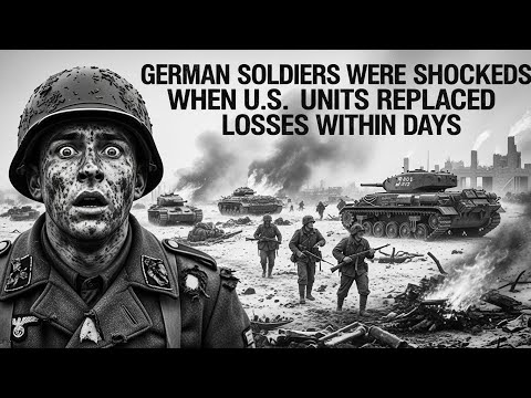 German Soldiers Were Shocked When U.S. Units Replaced Losses Within Days