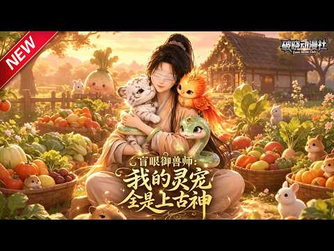 MULTISUB📢新番上线《盲眼御兽师：我的灵宠全是上古神》第1~29集丨失明少女坐拥灵宠，开荒培育仙植，闯关破疑揭开远古尘封秘事！#最新漫剧 #破晓动漫社
