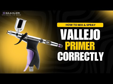 Mastering Vallejo Primers: Tips for Flawless Airbrush Application & Quick Cleaning Hacks!