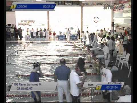 Finale dei 100 Rana Juniores Maschi - 16 Memorial Chiara Giavi