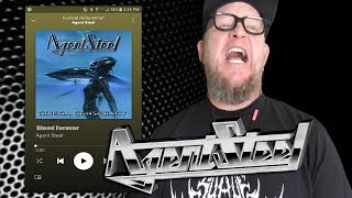 AGENT STEEL -  "Bleed Forever"  ( F I R S T    L I S T E N )