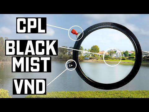 IMPRESSIVE: Kase 3-in-1: VND 1.5-8, CPL & Black Mist Lens Filter