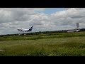 Rwandair Takeoff at Kenneth Kaunda International Airport in Lusaka, Zambia