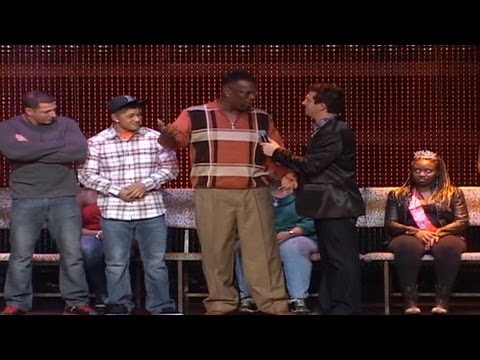 Hypnotist Marc Savard hypnotized people to have a different name!