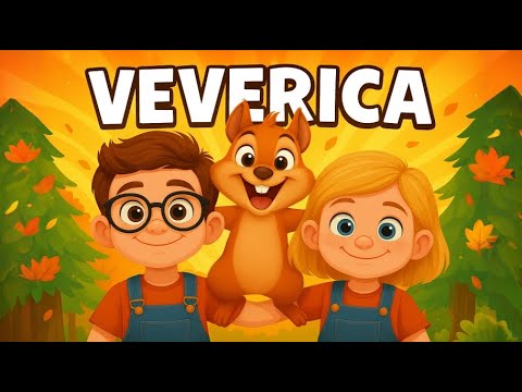 Veverica 🐿️🎶– Priljubljena Slovenska otroška pesmica 🎵