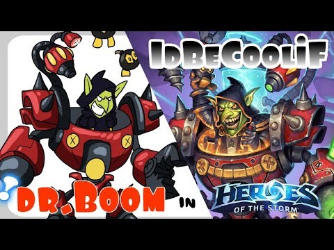 DR.BOOM! In Heroes of the Storm [Idbecoolif]